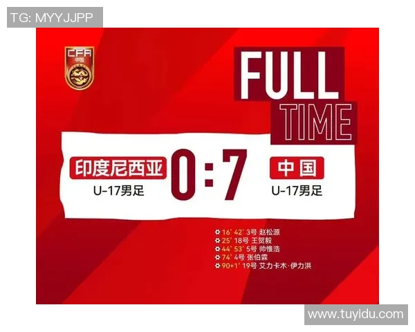 三个月内巨变U17男足从7-0大胜印尼到0-1被绝杀的反差之路 三个月内巨变U17男足从7-0大胜印尼到0-1被绝杀的反差之路