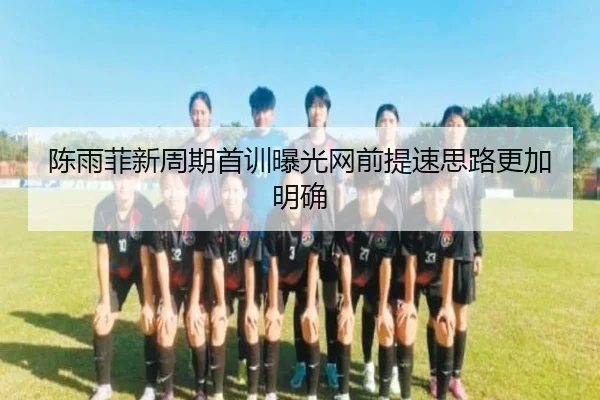 陈雨菲新周期首训曝光网前提速思路更加明确